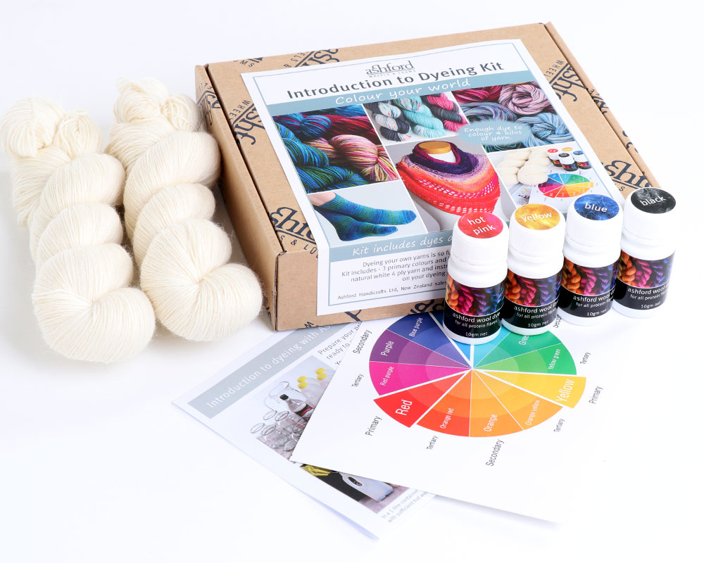 Ashford Store  Introduction to Dyeing Kit
