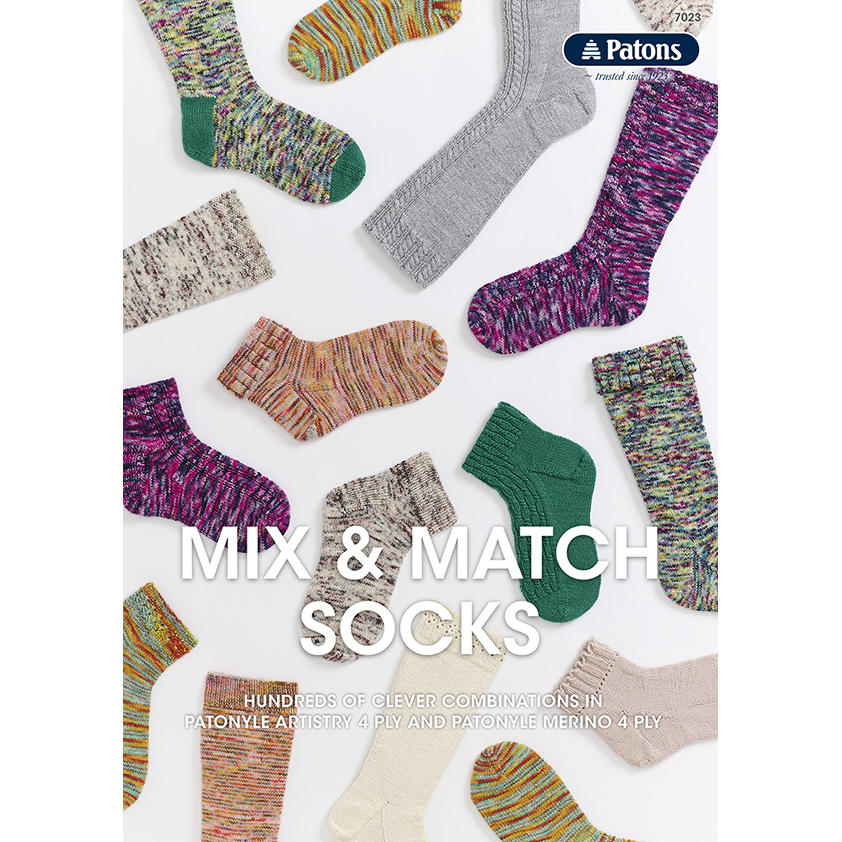 Ashford Store | Patons – Mix + Match Socks 7023