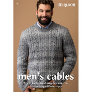 Heirloom - Men's Cable Cardigan and Jumper 702