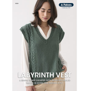 Patons - Labyrinth Vest 0058