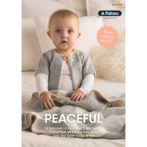 Patons - Peaceful Baby to size 4 - Book 1104