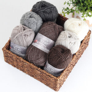 Crucci Red Hut 8ply Naturals
