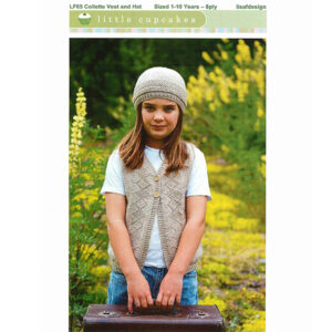 Little Cupcake - Collette Vest + Hat