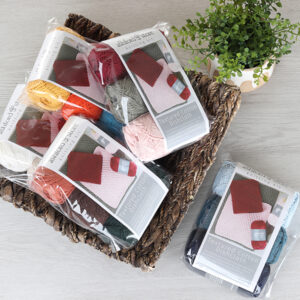 Textured Dishcloth Knitting Kit