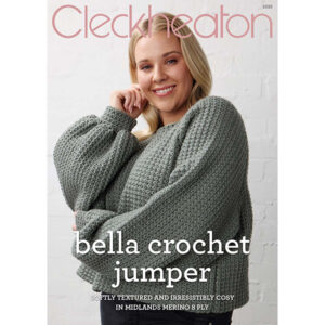 Cleckheaton - Bella Crochet Jumper 8ply