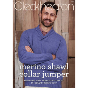 Cleckheaton - Merino Shawl Collar Jumper 8ply