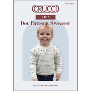 Crucci - Kids Dot Pattern Sweater